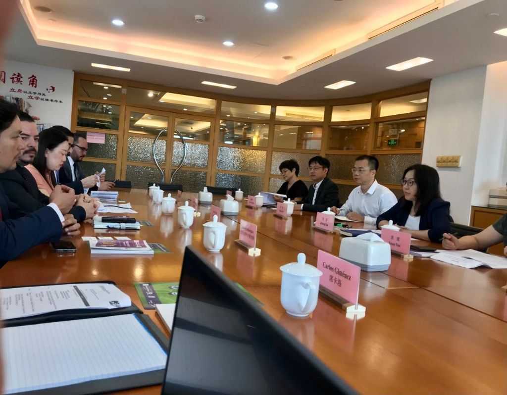 Technology agenda meeting with Chinese counterparts